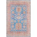 Momeni 4 x 6 ft. Chand-3 Hand Knotted Rectangle Rug Blue CHANDCHN-3BLU4060